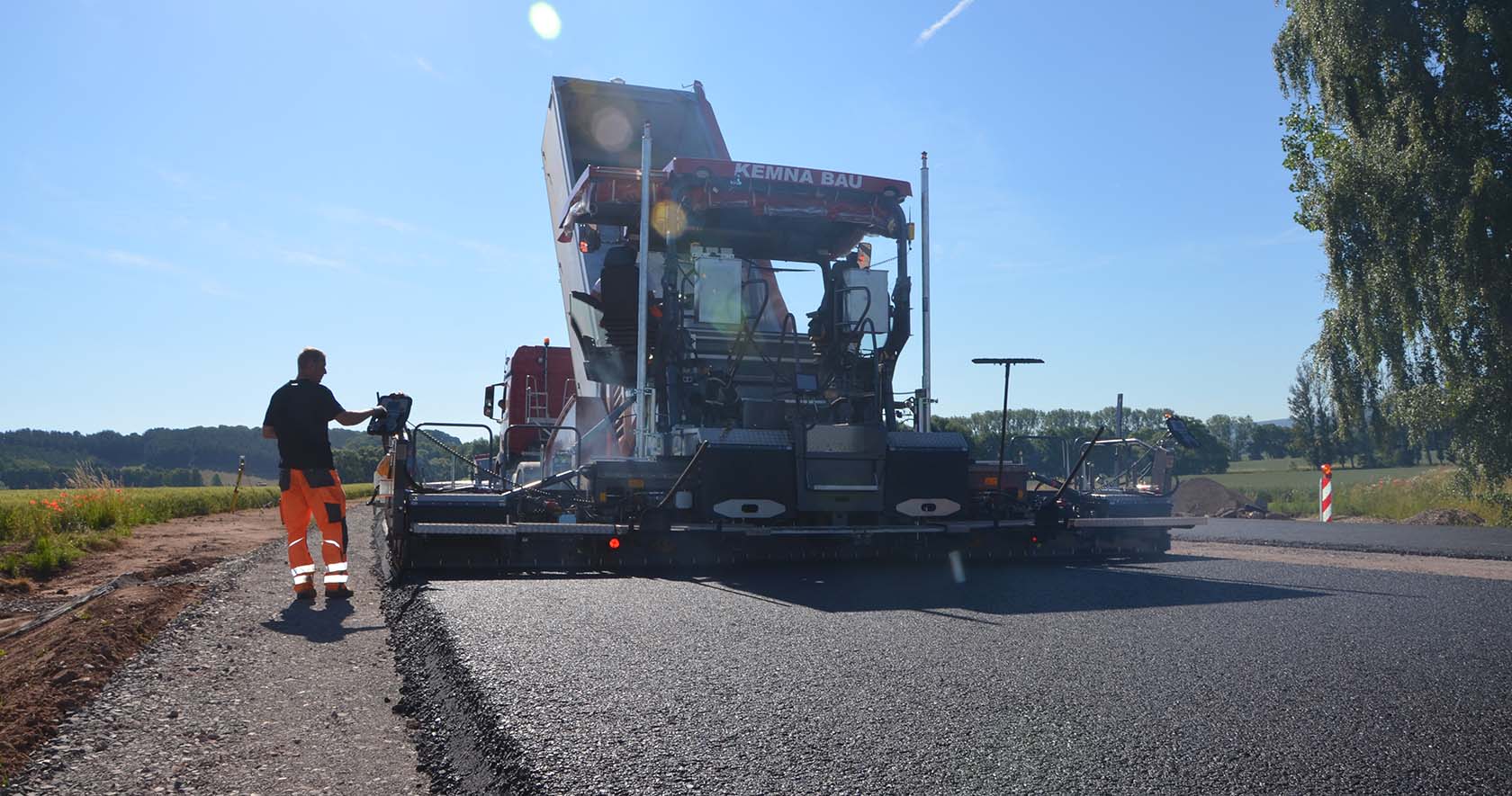 Rail Paving Finishing Compaction